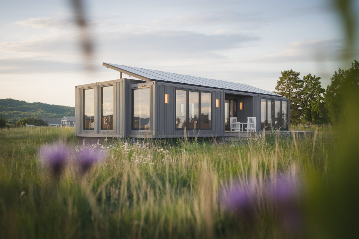 Révolution de la Maison Modulaire Écologique : Construction Moderne et ...