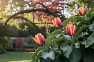 tulipier-virginie-feuilles-larges-fleurs-vives