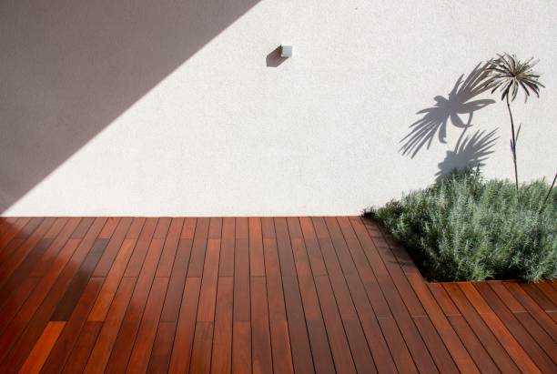 terrasse en ipé moderne