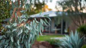 eucalyptus-feuilles-argentees-maison-floue