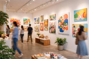galerie-art-moderne-oeuvres-colorees