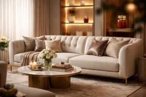 salon-elegant-canape-luxueux-pot-safran